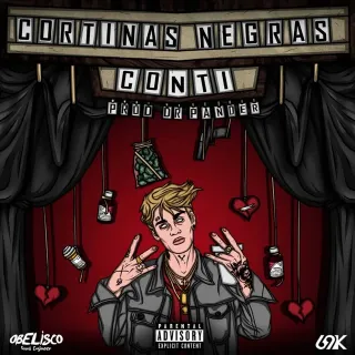 Cover of Cortinas Negras by Conti