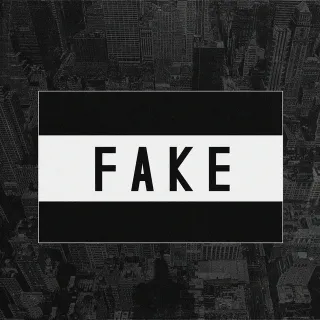 Cover of Fake by G Euqrine, Bass Drynk & Poison Boy
